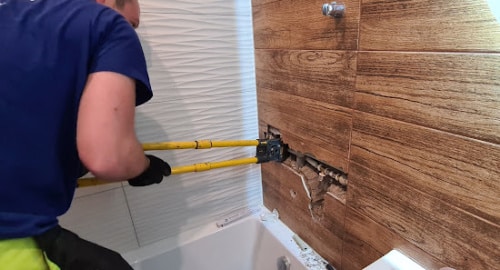 lokalizácia úniku vody